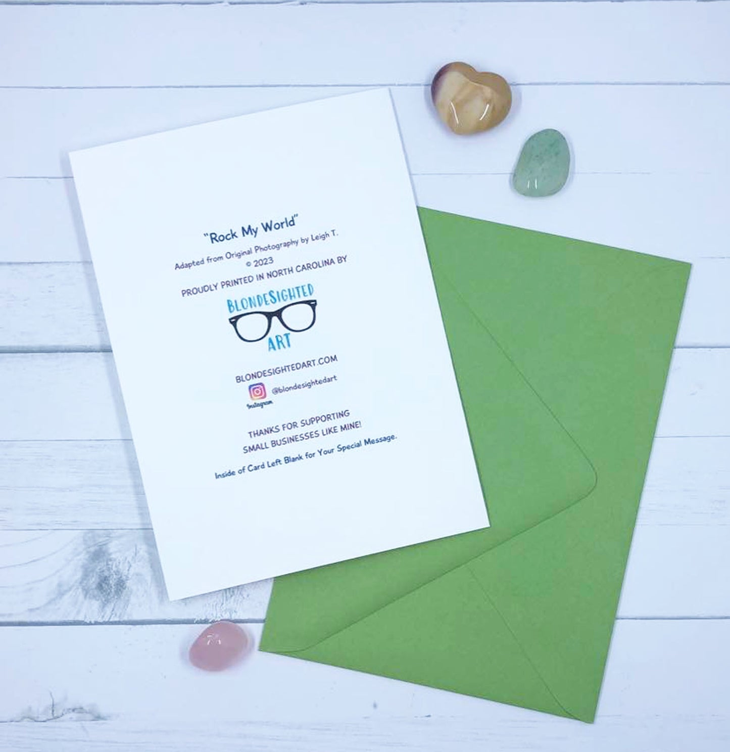 You Rock My World - Greeting Card (A7 Size)