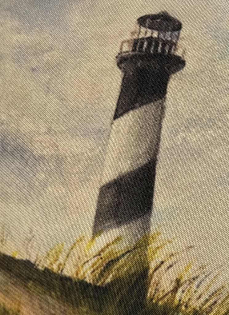 Hatteras Lighthouse Indoor/Outdoor Pillow