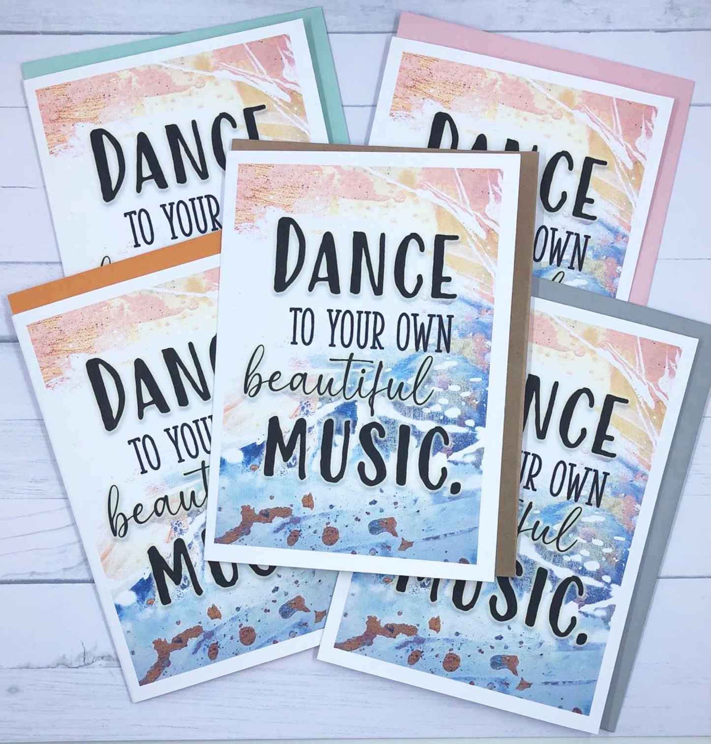 Dance to Your Music Greeting Card