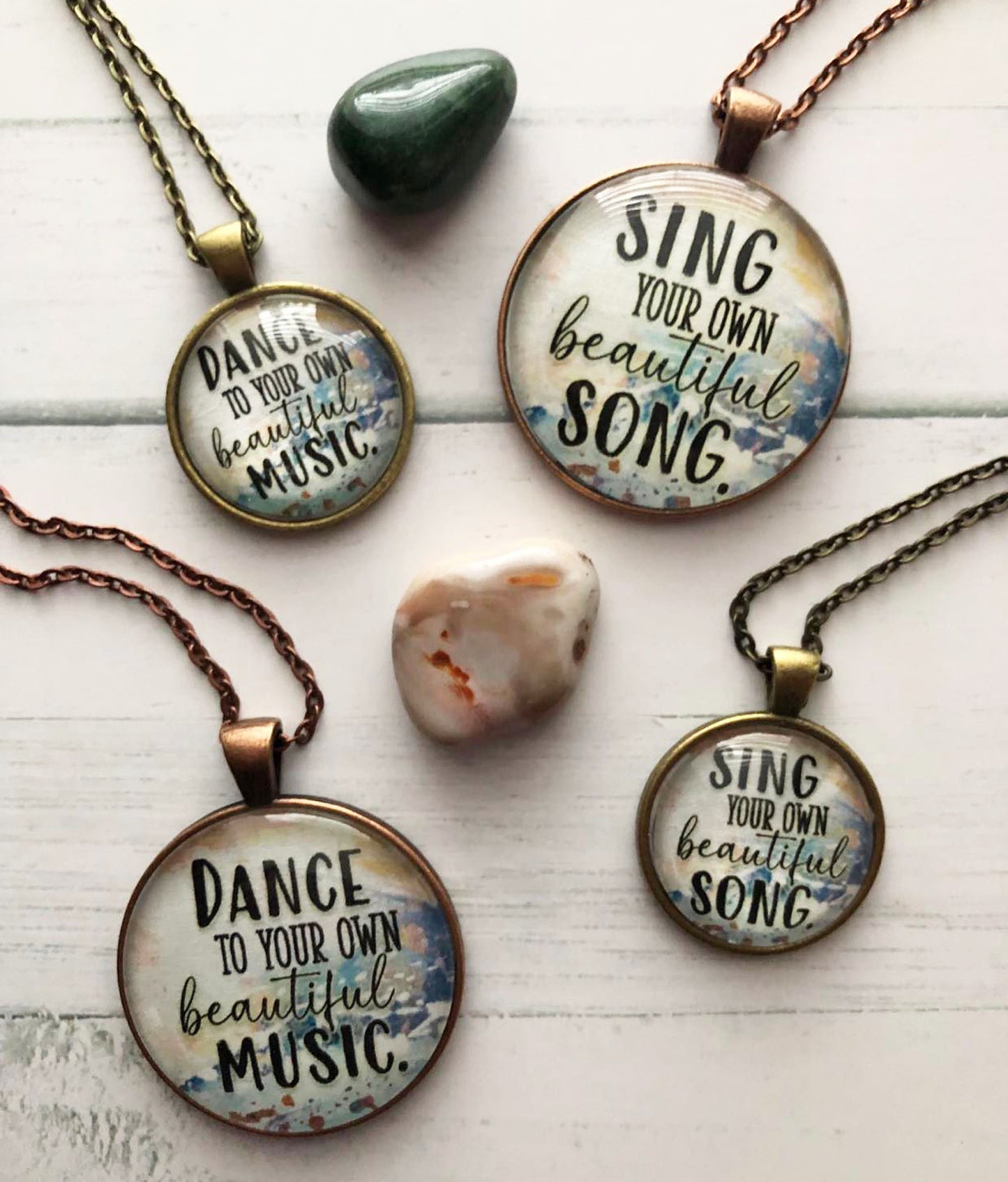 Sing Your Own Song (1 in Pendant with 18 in Chain)