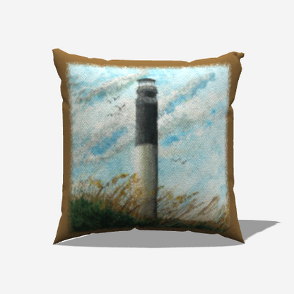 Oak Island Lighthouse Indoor/Outdoor Pillow