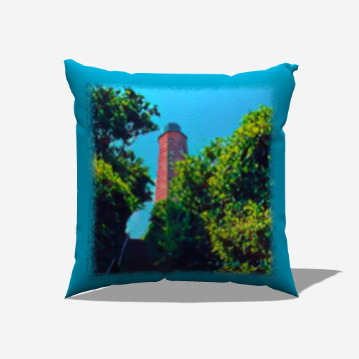 Old Cape Henry Lighthouse Indoor/Outdoor Pillow
